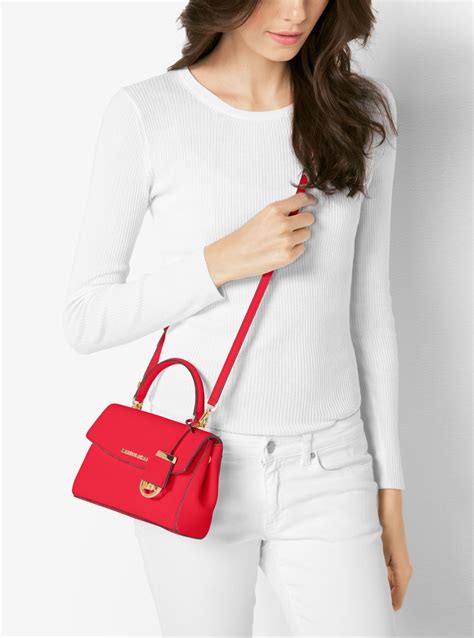 Michael Kors Ava Extra Smal Saffiano Leather Crossbody